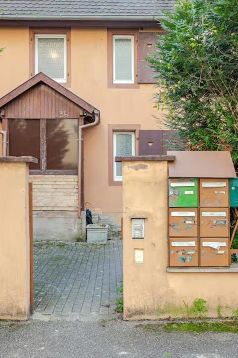 Comfortable T2 Apartment In Neudorf, Strasbourg Exteriör bild